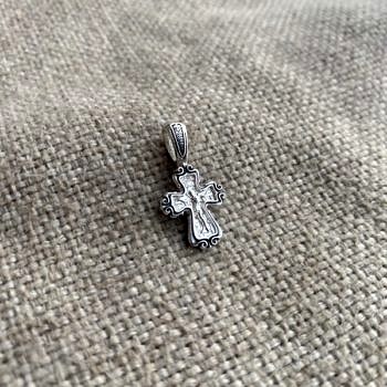Крест православный из серебра